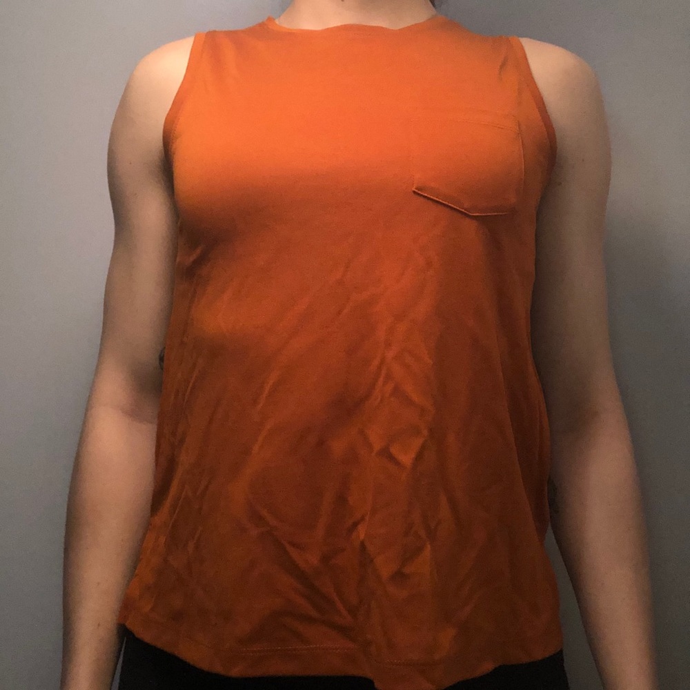 Orange Tank Top